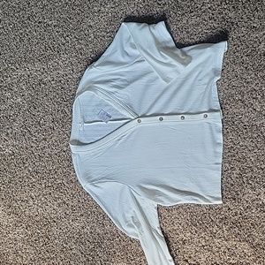 White Cropped Cardigan 1X